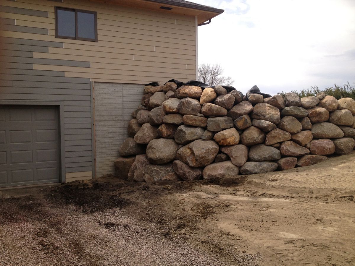 Sioux Falls landscaping project