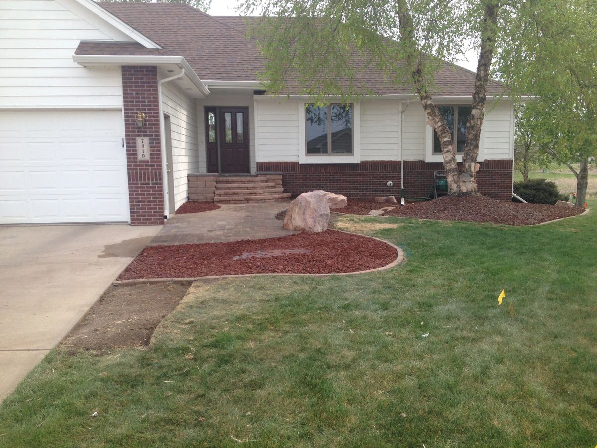 Backyard landscaping company project